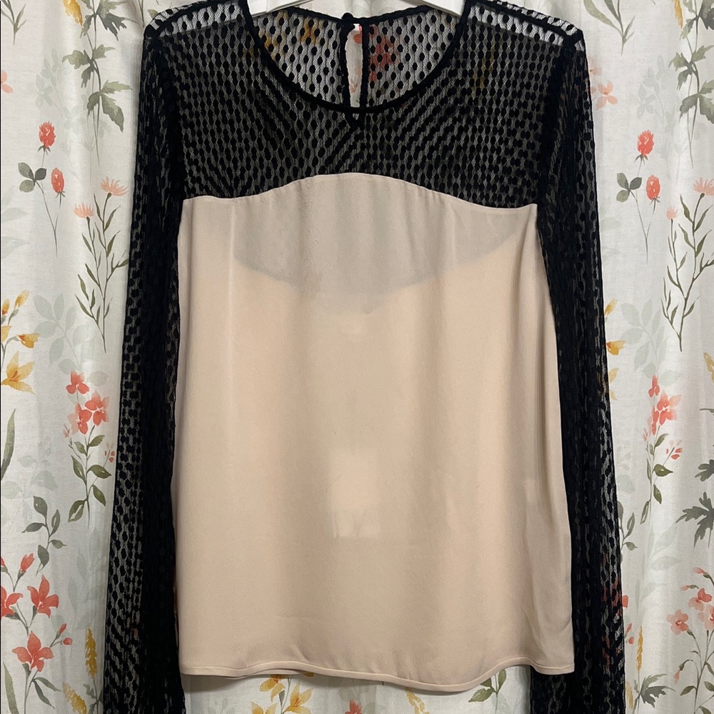 Diane Von Furstenberg Darlina Rose Opal Blouse